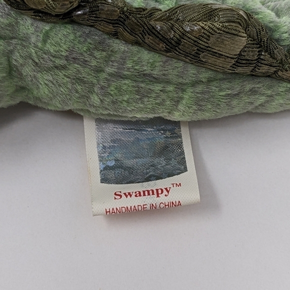 TY Beanie Baby Swampy Alligator - Picture 5 of 5